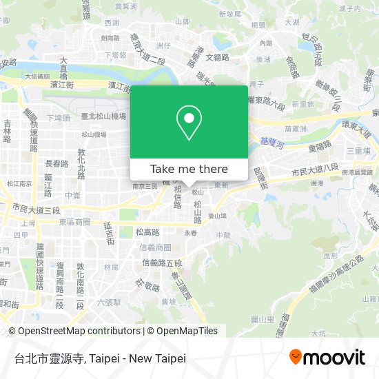 台北市靈源寺 map