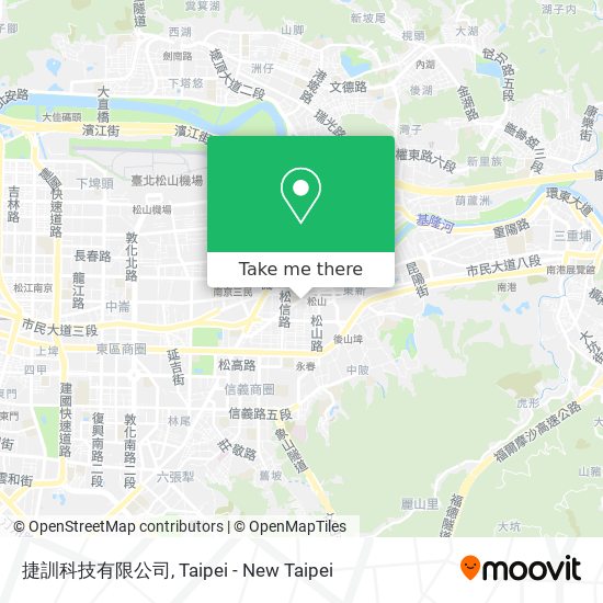 捷訓科技有限公司 map