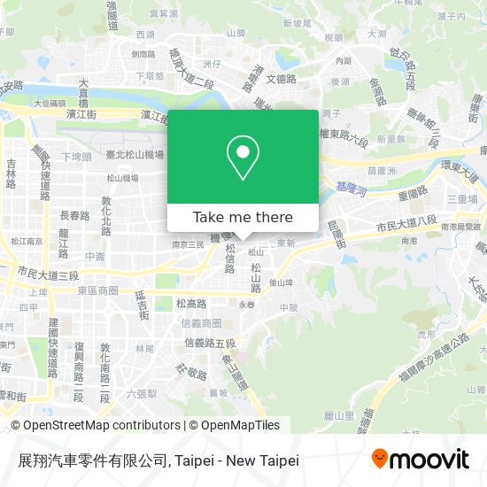 展翔汽車零件有限公司 map