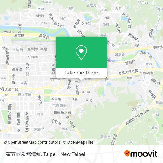 茶壺蝦炭烤海鮮 map