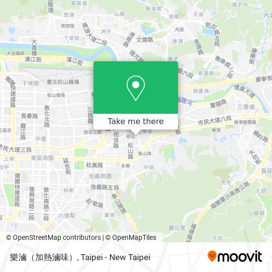 樂滷（加熱滷味）地圖