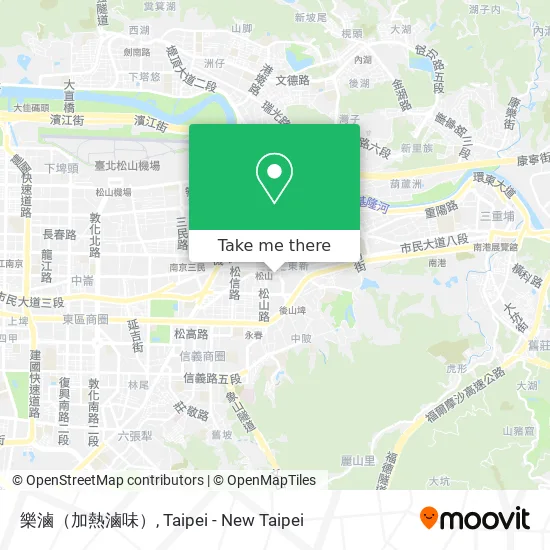 樂滷（加熱滷味） map