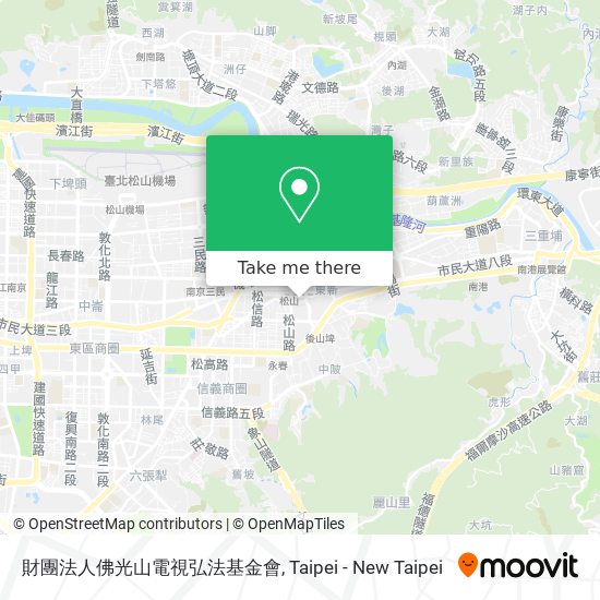 財團法人佛光山電視弘法基金會 map