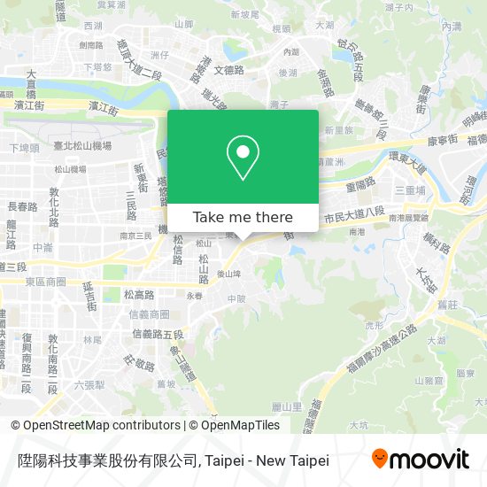 陞陽科技事業股份有限公司 map