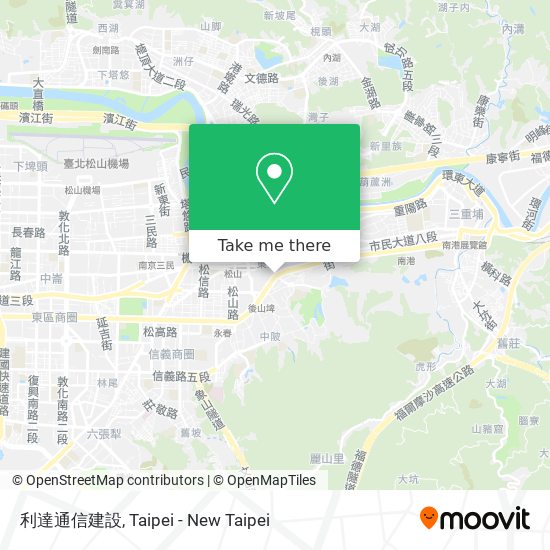 利達通信建設 map