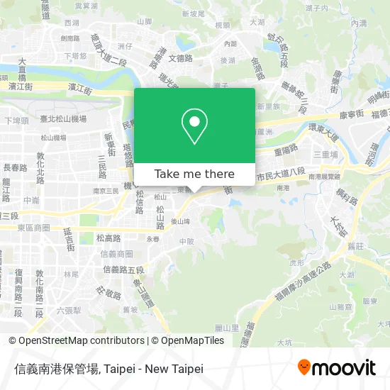 信義南港保管場 map