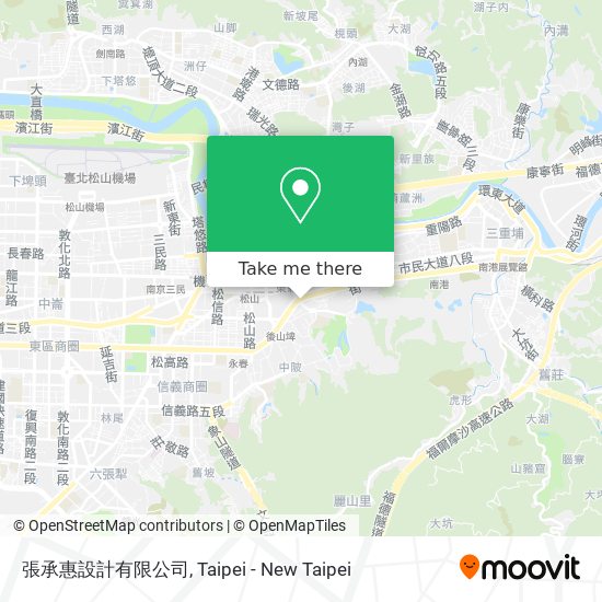 張承惠設計有限公司 map