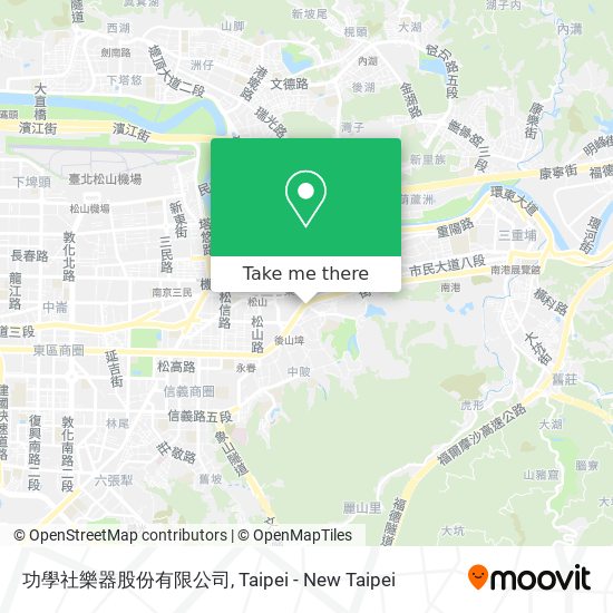 功學社樂器股份有限公司 map