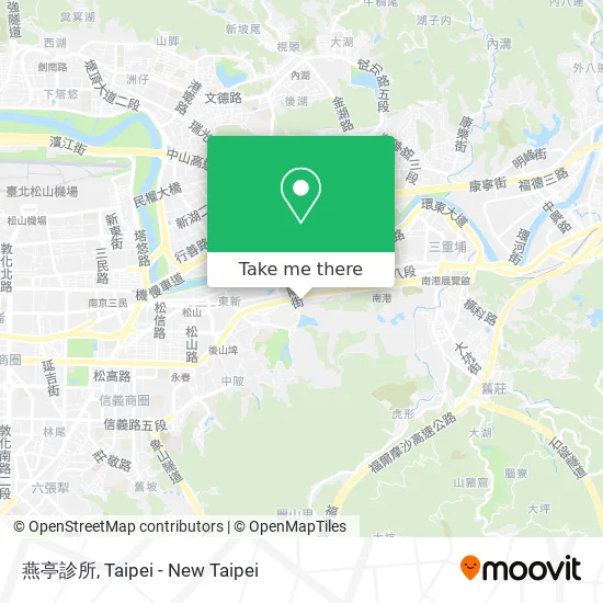 燕亭診所 map