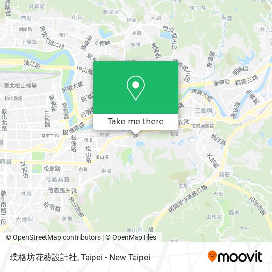 璞格坊花藝設計社 map