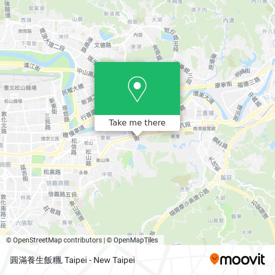 圓滿養生飯糰地圖