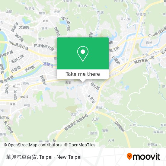 華興汽車百貨 map