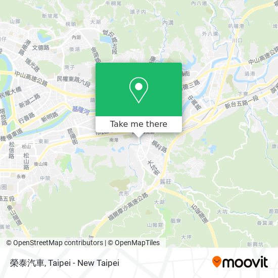 榮泰汽車地圖