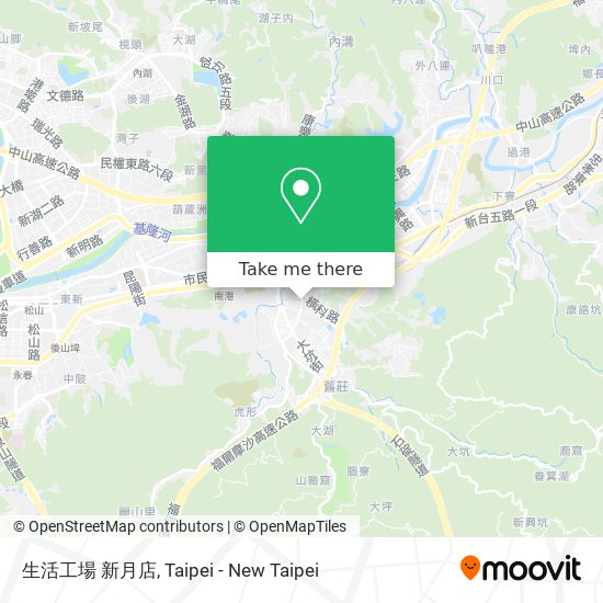 生活工場 新月店 map