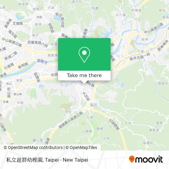 私立超群幼稚園地圖