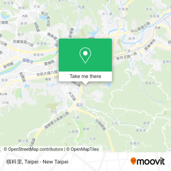 橫科里 map