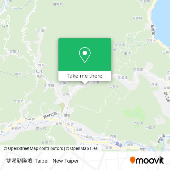 雙溪顯隆壇地圖
