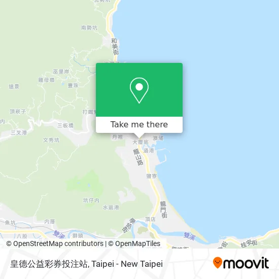 皇德公益彩券投注站 map