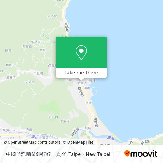 中國信託商業銀行統一貢寮 map