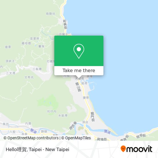 Hello哩賀 map