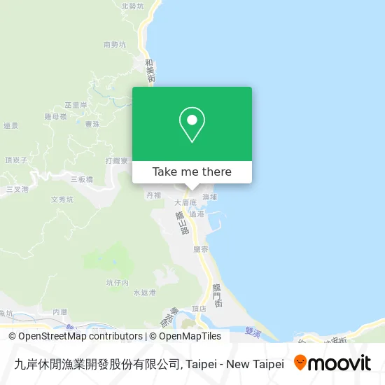 九岸休閒漁業開發股份有限公司地圖