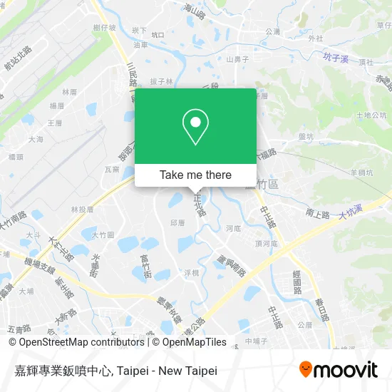 嘉輝專業鈑噴中心 map
