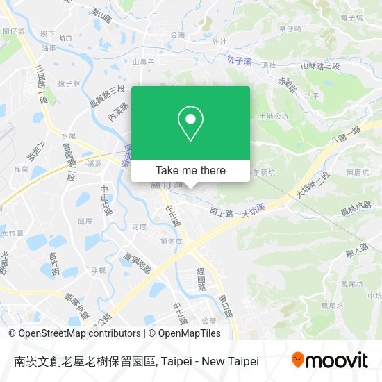 南崁文創老屋老樹保留園區 map