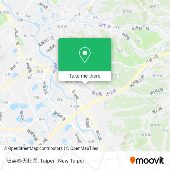 班芙春天社區 map