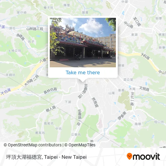 坪頂大湖福德宮 map