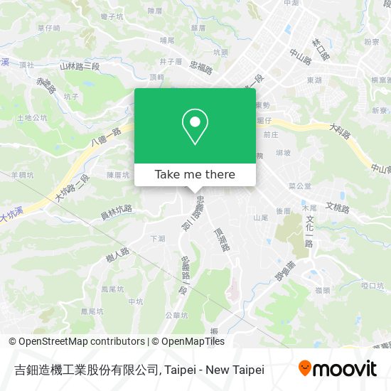 吉鈿造機工業股份有限公司 map