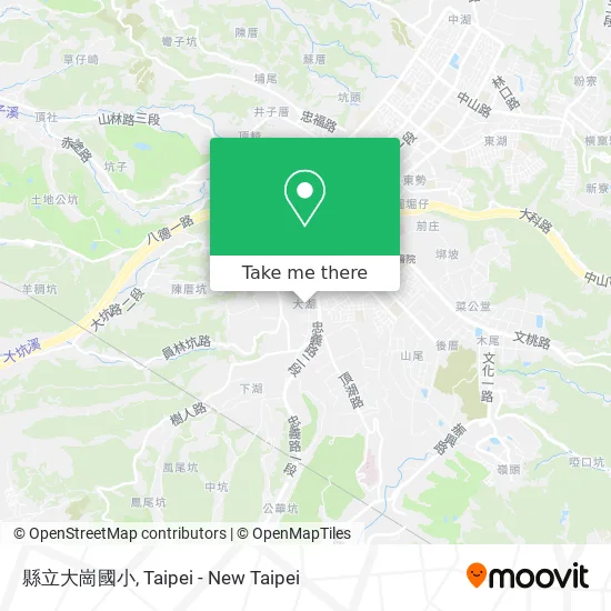 縣立大崗國小 map