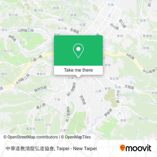 中華道教清龍弘道協會地圖