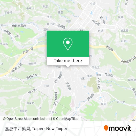 嘉惠中西藥局 map