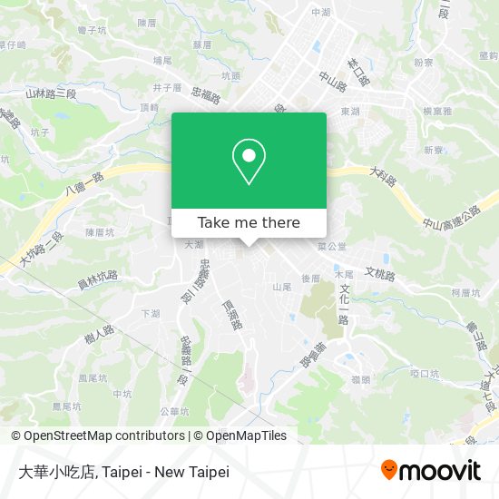 大華小吃店 map