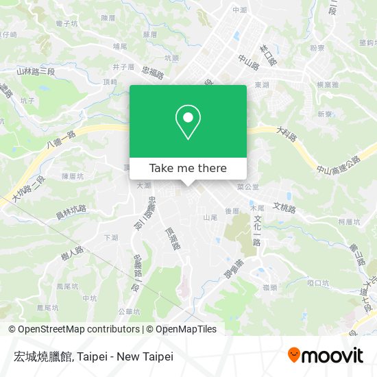 宏城燒臘館 map