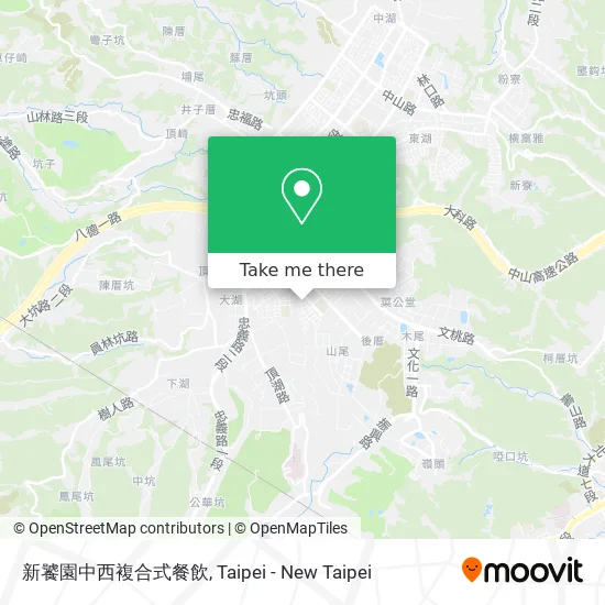 新饕園中西複合式餐飲 map