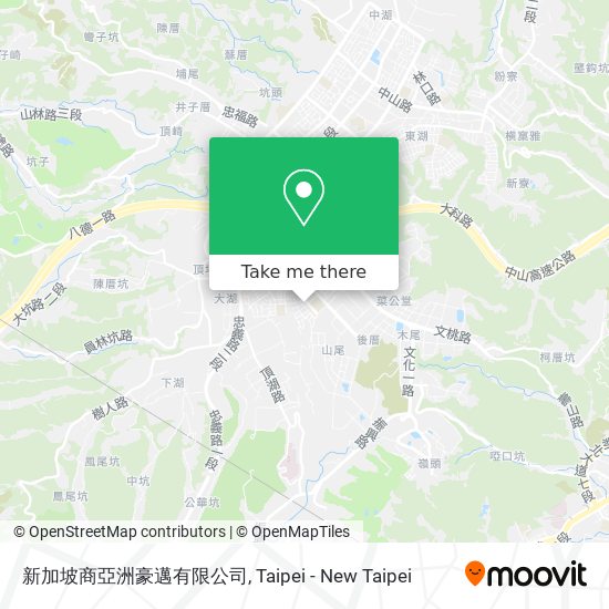 新加坡商亞洲豪邁有限公司地圖