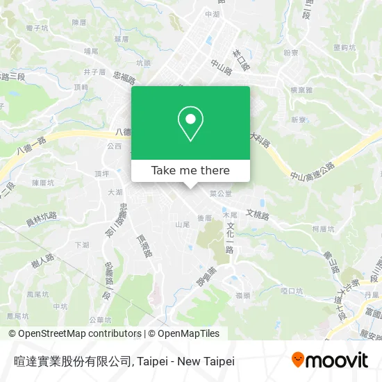 暄達實業股份有限公司地圖