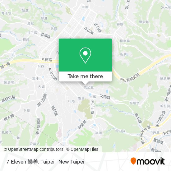 7-Eleven-樂善 map
