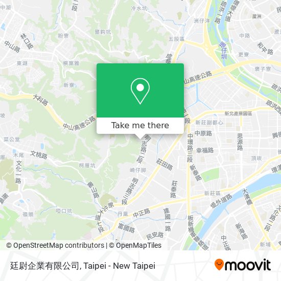 廷尉企業有限公司 map