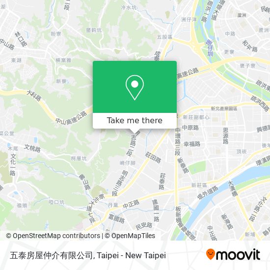 五泰房屋仲介有限公司地圖