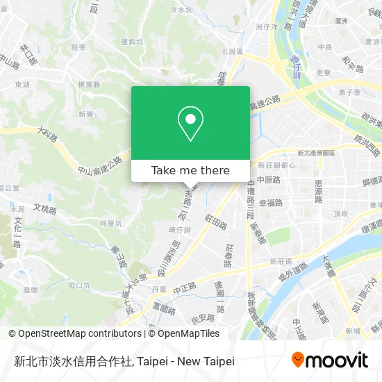 新北市淡水信用合作社 map