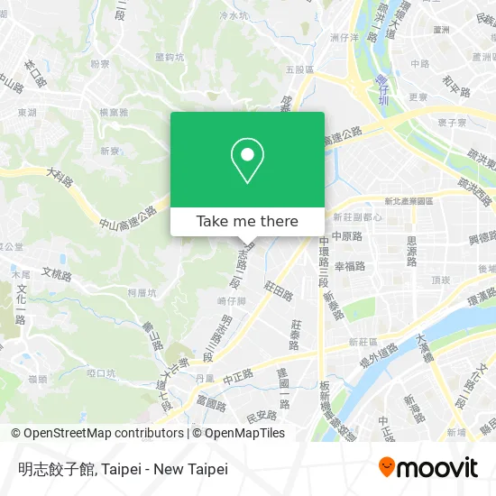明志餃子館地圖