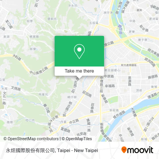 永煜國際股份有限公司地圖
