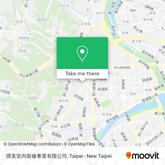 撰美室內裝修事業有限公司 map