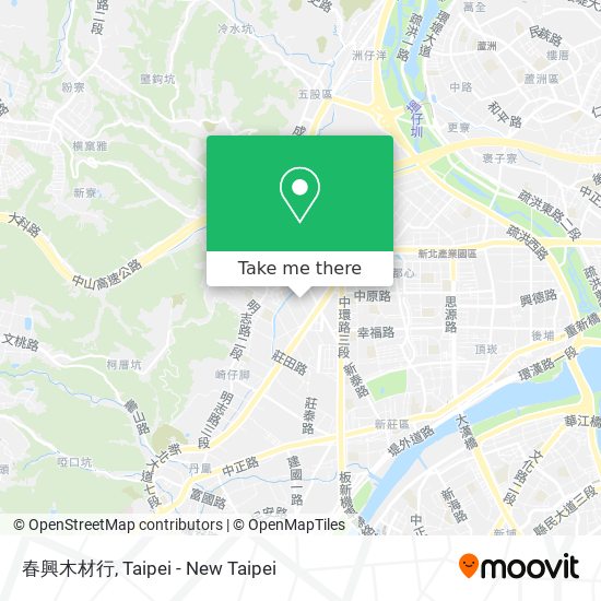 春興木材行地圖