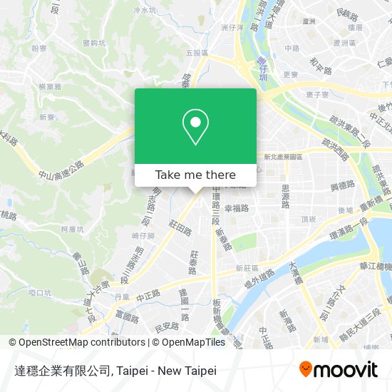 達穩企業有限公司 map