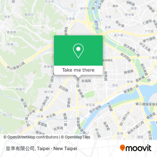 皇準有限公司 map