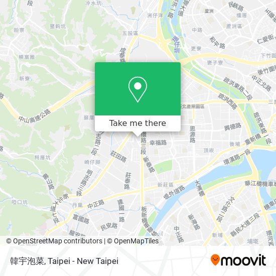 韓宇泡菜 map