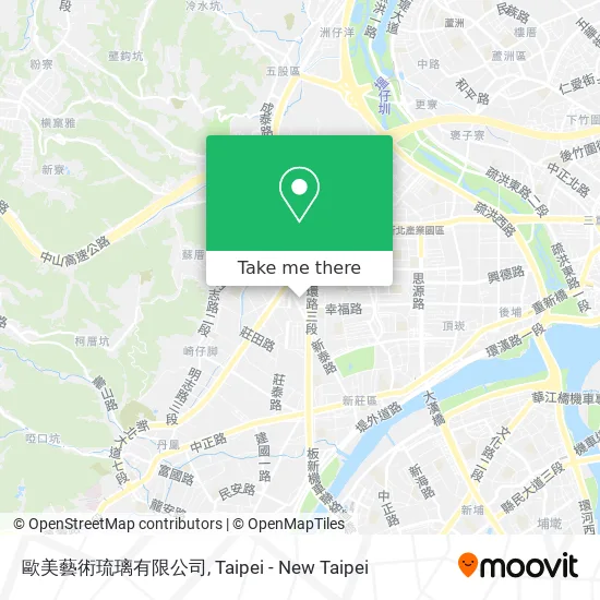 歐美藝術琉璃有限公司 map
